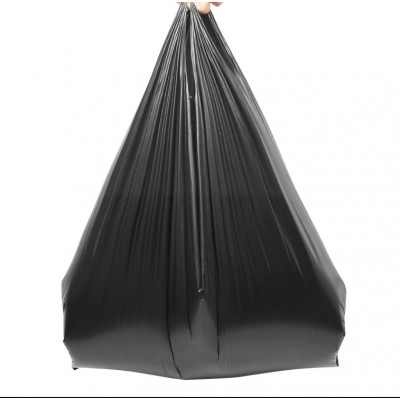 Garbage Packaging Black Plastic Bags /Big size heavy duty black garbage bags