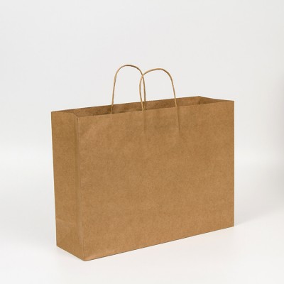 Custom brown kraft paper bag / brown paper bag / craft paper bag wholesale