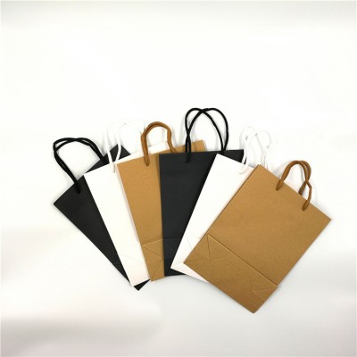 Custom made biodegradable flat bottom kraft paper bag /Wholesale custom brown kraft paper bag