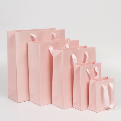 Factory Outlet Sale Eco-friendly Carrier Kraft Gift Packaging  kraft paper bag/paper shopping bag with logo for gifts