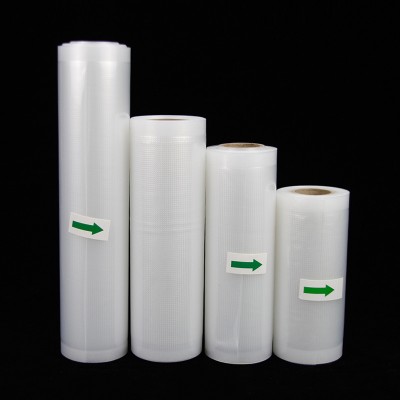 Transparent food grade vacuum sealer bag rolls vacuum packaging bag plastic vacuum sealer bag/rolls for food